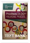 TEST BANK FOR Pharmacology and the Nursing Process 8th Edition Linda Lane Lilley, Shelly Rainforth Collins, Julie S. Snyder