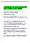 GRI 2025 EXAM QUESTIONS WITH 100% CORRECT ANSWERS 