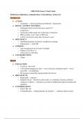 Med Surg II Exam 1 Study Guide