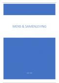 Samenvatting mens & samenleving 2023