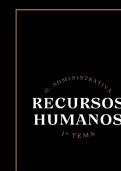 Resumen Departamento de recursos humanos