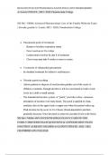 NR 566 NR566 ADVANCED PHARMACOLOGY CARE OF THE FAMILY MIDTERM EXAM Questions & answers