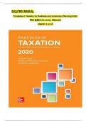 Solution Manual for Principles of Taxation for Business and Investment Planning 2025 23rd Edition by Sally Jones, Shelley Rhoades Catanach All  Chapters Covered ,Latest Edition,