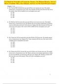 Test Bank for Principles of Corporate Finance, 14e Richard Brealey, Stewart Myers, Franklin Allen, Alex Edmans, Answers At The End Of Each Chapter