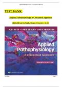 TEST BANK Applied Pathophysiology A Conceptual Approach (4th Ed) by Judi Nath