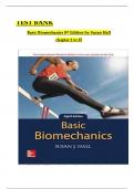 Test Bank For Basic Biomechanics 8Th Edition By Susan, Chapter 1-15 Complete Guide.