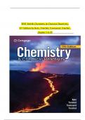 Test Bank - Chemistry and Chemical Reactivity, 11th Edition by Kotz, All Chapters 1 to 25 Covered, Verified Latest Edition