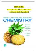 TEST BANK for General, Organic, and Biological Chemistry 4th Edition by Laura Frost and S. Deal|| ISBN 9780135169681, 0135169682|| All Chapters (1-12) Updated 2024 A+