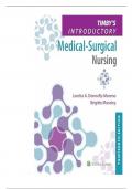 Timbys Introductory Medical-Surgical Nursing 13th Edition Donnelly Moreno Test Bank (All chapters