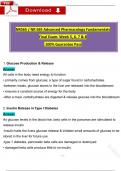 NR 565 Week 5, 6, 7 & 8 / NR565 Final Exam Study Guide Advanced Pharmacology Questions with Answers (2025 / 2026) (Verified Answers)- Chamberlain