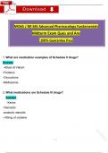 NR 565 Midterm Exam / NR565 Advanced Pharmacology Questions with Answers (2025 / 2026) (Verified Answers)- Chamberlain