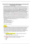 NURS 5432 FNP 1 |All Exams Study Notes (This document covers the entirety of the class) University of Texas, Arlington