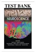 neuroscience 6th edition test bank by purves  chapters 1-34 complete guide A+