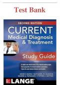 Test Bank for current medical diagnosis and treatment test bank complete guide latest 2022