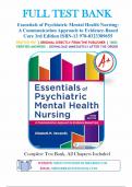 Test Bank for Essentials of Psychiatric Mental Health Nursing, 3rd Edition by Elizabeth M. Varcarolis 9780323389655, All Chapters 1-28