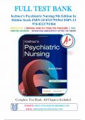 Test Bank for Psychiatric Nursing 9th Edition by Norman L. Keltner, Debbie Steele Chapter 1-36 | ISBN- ISBN- | Complete Guide A+