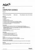 AQA AS COMPUTER SCIENCE PAPER 1 QP 2024 (7516-1)