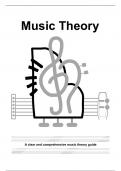 A clear and comprehensive music theory guide 