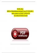 NUR 2832 MDC4/Multidimensional Care IV EXAM 1 2024-2025 LATEST UPDATE GUARANTEED PASS