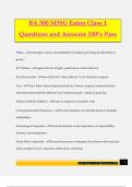 BA 300 SDSU Eaton Class 1 Questions and Answers 100% Pass