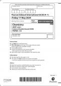 Pearson Edexcel International GCSE (9–1) 4CH1/1CR 4SD0/1CR Chemistry UNIT: 4CH1 Science (Double Award) 4SD0 PAPER: 1CR QP & MS JUNE 2024