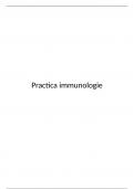 Samenvatting practica cursus immunologie