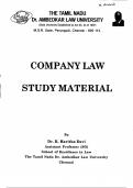 Comprehensive Guide to Company Law