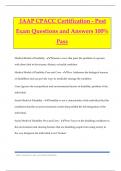 IAAP CPACC Certification - Post Exam Questions and Answers 100% Pass