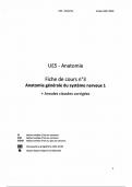 UE5 FC3 - Anatomie générale du système nerveux 1