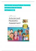 Test Bank for Advanced Pediatric Assessment, 3rd Edition by Ellen M. Chiocca ISBN: 9780826150110||Complete Guide A+