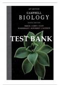 Test Bank Campbell Biology  9th edition All Chapters