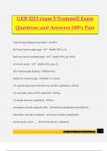  GEB 3213 exam 3 Trammell Exam Questions and Answers 100% Pass