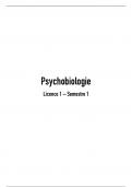 Tous les CM - Psychobiologie (L1)