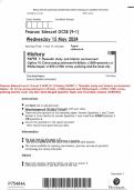 Pearson Edexcel Level 1/Level 2 GCSE (9–1) History PAPER 1: Thematic study and historic environment Option 10: Crime and punishment in Britain, c1000–present and Whitechapel, c1870–c1900: crime, policing and the inner city MAY 2024 Merged Question Paper a