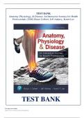 TEST BANK Anatomy, Physiology, & Disease: An Interactive Journey for Health  Professionals (2020) Bruce Colbert, Jeff Ankney, Karen Lee