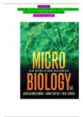 TEST BANK  MICROBIOLOGY AN EVOLVING SCIENCE, 5TH EDITION,  JOHN FOSTER & JOAN SLONCZEWSKI,  ALL CHAPTER 1 – 28