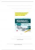 TEST BANK For Microbiology Fundamentals A Clinical Approach, 4th Edition by Marjorie Kelly Cowan | Verified Chapters 1 - 22 Updated, Complete Newest Version