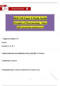 NUR210 / NUR 210 Exam 4 Study Guide (Latest 2025 / 2026): Principles of Pharmacology - Galen Reviewed Guide with solutions (A+ Guarantee)