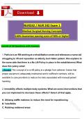 Galen NUR 242 Exam 1 & 2 Med-Surg Tested: ALL IN ONE (Latest 2025 / 2026) Questions with Revised Answers, (A+ Guarantee)