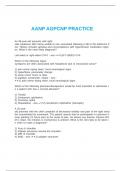 AANP AGPCNP PRACTICE.