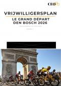 Vrijwilligersplan - Le Grand Dèpart 