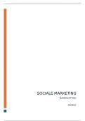 Samenvatting + begrippenlijst Sociale Marketing 