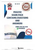 PES3701 EXAM PACK 2025