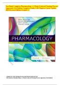 Test Bank Complete Pharmacology. A Client-Centered Nursing Process  Approach 11th Edition Complete Guide 1-58 Chapters Latest Update  2025 Revised Edition Graded A+