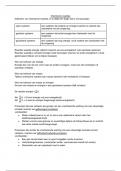 Samenvatting chemie: chemische reacties