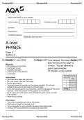 A-Level AQA 2024 Physics Paper 3