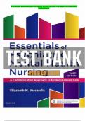 Test Bank - Varcarolis Canadian Psychiatric Mental Health Nursing 3rd Edition by Cheryl L. Pollard, Sonya L. Jakubec