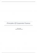 Samenvatting Principles of Corporate Finance / Brealey  -  Bedrijfswaardering