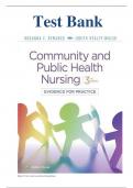 test bank for community and public health nursing 3rd edition by demarco walsh updates 2025