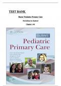 TEST BANK FOR BURNS' PEDIATRIC PRIMARY CARE 7th by Gaylord EDITION ISBN 9780323581967 CHAPTER 1-46 | A+